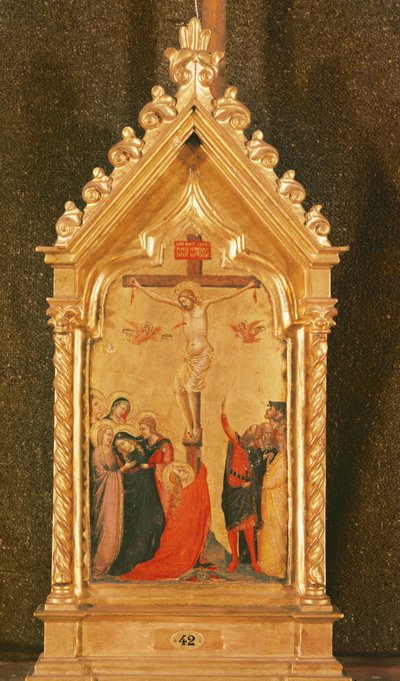Kruisiging door Bernardo Daddi